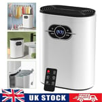 Large Dehumidifier Portable Quiet Home Air Dryer for Mould Moisture Damp 1.2L UK