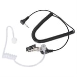 3.5mm Walkie Talkie Earphones Curve Single Ear Air Duct Headphones For Speaker