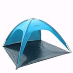 MARKOO Fishing Picnic Beach Tent Foldable Travel Camping Tent with Bag UV Protection Beach Tent/summer beach tent,Blue,CHINA