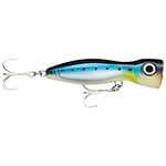 Rapala X-Rap Magnum Xplode Lure with Two No. 5/0 Hooks, Surface Swimming Depth, 17 cm Size, Blue Sardine