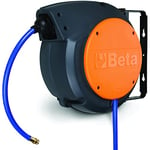 Beta - 1900S 8X10 Automatic Hose Reel Body in Shock-Proof Plastic Material, for air or Water, Supplied with Adjustable Bracket of 180° and Second Quick Interlocking Bracket, 019000080