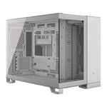 Corsair 2500X White Dual Chamber Tempered Glass Micro ATX PC Case