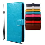 Case for Nokia G20/Nokia G10/Nokia 6.3 Wallet Case, PU Leather with Magnetic Closure Card Holder Stand Cover, Leather Wallet Flip Phone Cover for Nokia G20/Nokia G10/Nokia 6.3-Blue