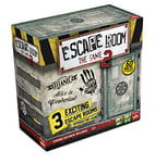 Escape Room: The Game - Vol. 2 | 3 Thrilling Escape Rooms in Your Own Home! | Board Games for Adults | For 3-5 Players | Ages 16+