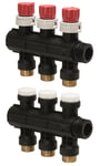 Uponor Vario Plus Pro Fördelare 17 x 2 mm 6 avstick