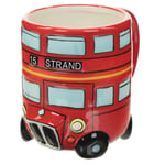 Puckator London Red Routemaster Bus Ceramic Shaped Mug, Tea Coffee Hot Drinks, Decorative Gift Box, Home Kitchen Office Height 10cm Width 13.5cm Depth 8.5cm