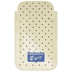Onitsuka Tiger Cream Leather iPhone 5 Pouch Sleeve Case 113939 0397