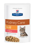 Hill's Prescription Diet Feline k/d Kidney Care Salmon 12x85 g