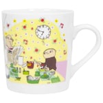 Nordic Souvenir Alfons och Pappa Mugg Gul/Multi