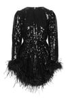Charly Dress - Black Sequins