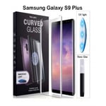 samsung galaxy s9 plus uv glue tempered glass screen protector