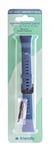 FRIENDLY LICENSE - Bracelet pour montre connectée - Compatible avec Huawei Band 6 - Fabriqué en silicone souple et résistant - Couleur bleue - Longueur réglable 14-22 cm - Bracelet de rechange
