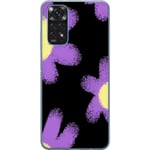 Xiaomi Redmi Note 11 Transparent Mobilskal Blomsterskrud