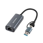 MicroConnect MC-USBACNET2.5G USB-C / A to RJ45 2.5G