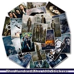 25pcs/pack The Hundred/The 100 Stickers Tv Shows for Luggage Laptop Decal Skateboard Moto Bicycle Car Guitar Fridge Stickers