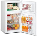 COMFEE' RCT87WH1(E) Under Counter Fridge Freezer, 87L Small Fridge Freezer with