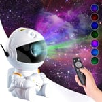 Galaxy -projektor Nebula Effect - Star Projector med fjernbetjening