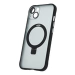 Svart Mag Ring-fodral iPhone 14 Plus - Skydd & Greppvänligt - TheMobileStore iPhone 14 Plus Magsafe Skal