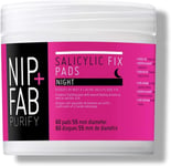 Nip + Fab Saliyclic Fix Night Pads for Face with Hyaluronic Acid, Exfoliating F