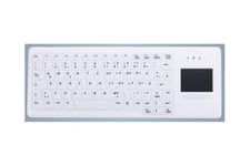 Active Key MedicalKey AK-C4400 - tangentbord - med pekplatta - brittisk - vit Inmatningsenhet