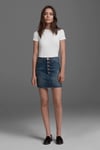 J Brand Rosalie Stretch Denim Skirt rrp £165 US Denim Size 28 UK 10 NH011 HH 09