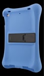 SiGN  Silikondeksel med Stativ for 9-11.6" iPad Nettbrett - Blå