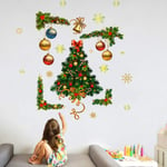 Christmas Balls Wall Stickers Window Decals Mural New Year Home Onesize