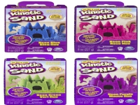 Kinetic Sand KNS RFL 8oz Neon Sand Box - Purple GML, Magisk sand för barn, 3 År, Multifärg