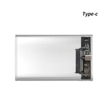 Type-C blanc2 - boîtier pour disque dur externe SSD, 6Gbps, 10 to, SATA vers USB 2.5, adaptateur, HD 3.0