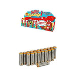 Silly Sausage Game from Ideal with Amazon Basics Batteries