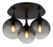 Globo Lighting - Dalton Ø46 - Takplafond - Rökfärgad