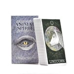 YANGDIAN tarot toy 63 Sheets The Wild Unknown Animal Spirit Tarot Cards Deck English Guidebook Party Table Games Playing Cards Family Entertainment