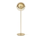 Gubi - Multi-Lite Floor Lamp, All Brass - Skärmlampor