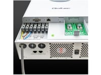 Qoltec Modular Off-Grid Solar Hybrid Inverter 6,2Kva | 6,2Kw | 120A | Mppt | 12 Enheter | Bms | Sinus | Wi-Fi-Alternativ | Power Factor 1.0