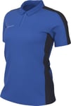 Nike Femme Polo À Manches Courtes W NK DF Acd23 Polo SS, Bleu Roi/Obsidienne/Blanc, DR1348-463, 2XL