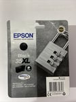 Genuine Original Epson 35XL Black Printer Ink Cartridge VAT.Inc 2022