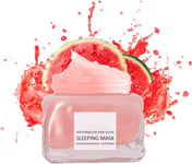 Watermelon Pink Glow AHA Night Sleeping Mask - Overnight Resurfacing Face Masks