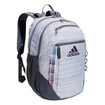 adidas Unisex's Excel 6 Backpack Bag, Two Tone White/Onix Grey/Shadow Chrome, One Size