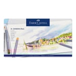 Faber-Castell GOLDFABER Aqua - vattenfärgspenna - svart, ljusblå, magenta, silver, koboltblå, Majgrön, scharlakansröd, helioblå-rödaktig, permanent koschenillröd, smaragdgrön, ultramarin, vit, kadmiumgul, mörkt kadmiumorange, ljust ultramarin, bränd ockra