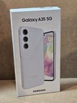 Samsung Galaxy A35 5G Mobile Phone 128GB In Awesome Ice Blue Unlocked