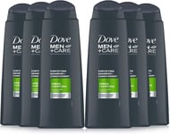 Dove 2-in-1 Shampoo and Conditioner, Daily Hair Care for Men, Fresh Moistuirise
