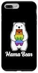iPhone 7 Plus/8 Plus Mama Bear Rainbow Pride Gay Flag LGBT Mom Ally Women Gift Case