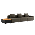 Cobana Lounge Sofa - 4 seater w/ Patio Storage Table