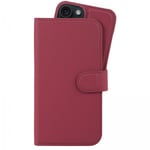 holdit iPhone 13/iPhone 14 Fodral Wallet Case Magnet Plus Red Velvet