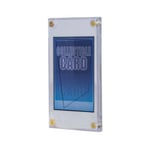 1/4" Screwdown Recessed Card Holder