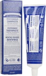 Dr Bronner's All One Peppermint Toothpaste, Made with Organic, Fluoride-Free...