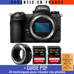 Nikon Z7 II + Nikon FTZ II + 2 SanDisk 64GB Extreme PRO UHS-II SDXC 300 MB/s + Guide PDF ""20 TECHNIQUES POUR RÉUSSIR VOS PHOTOS