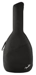 Fender Housse pour Guitare Acoustique, Adaptée à la Plupart des Formes de Guitares, Rembourrage de 5 mm avec Doublure en Nylon, Poignée et Bretelles de Sac à Dos, Poche de Rangement, Noir