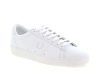 Fred Perry Spencer leather Vit