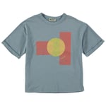 Tocoto Vintage T-skjorte Med Trykk Blå | Blå | 2 years